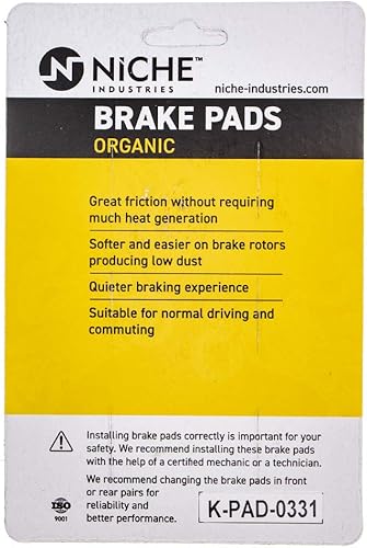 Miniatura 2 de NICHE Juego de pastillas de freno para Triumph Sprint Scrambler Bonneville T2022955 T2025045 Delantero trasero Orgánico