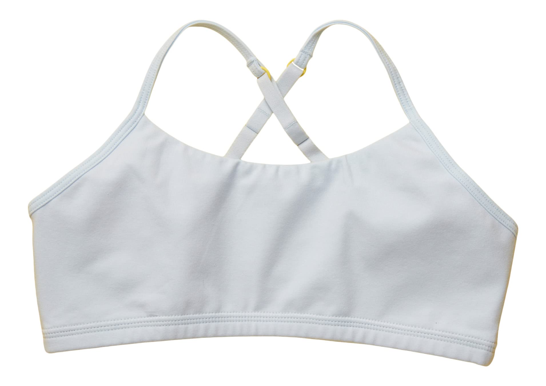 Yellowberry Ladybug Bra - Great First Bra for Girls, Teens and Tweens, Best Training Bra (SM, Morning Mist)