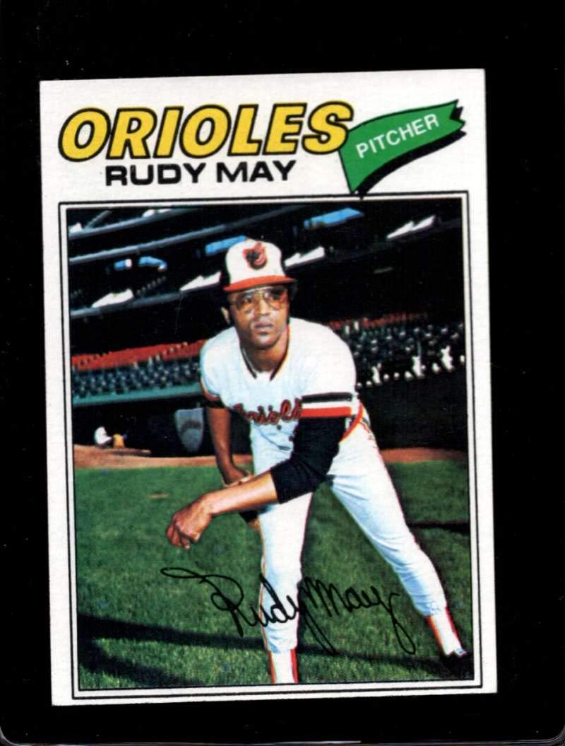 Amazon.com: 1977 Topps #56 Rudy May Baltimore Orioles MLB Baseball