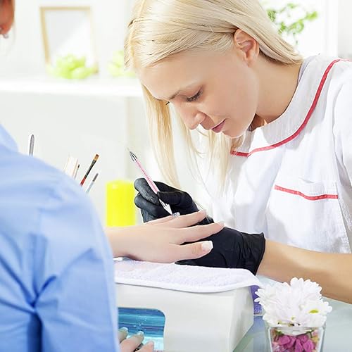 Miniatura 6 de 2 bolígrafos punteadores de diamantes de imitación para uñas, bolígrafo punteado de pintura de diamantes de imitación de doble extremo, cristales de