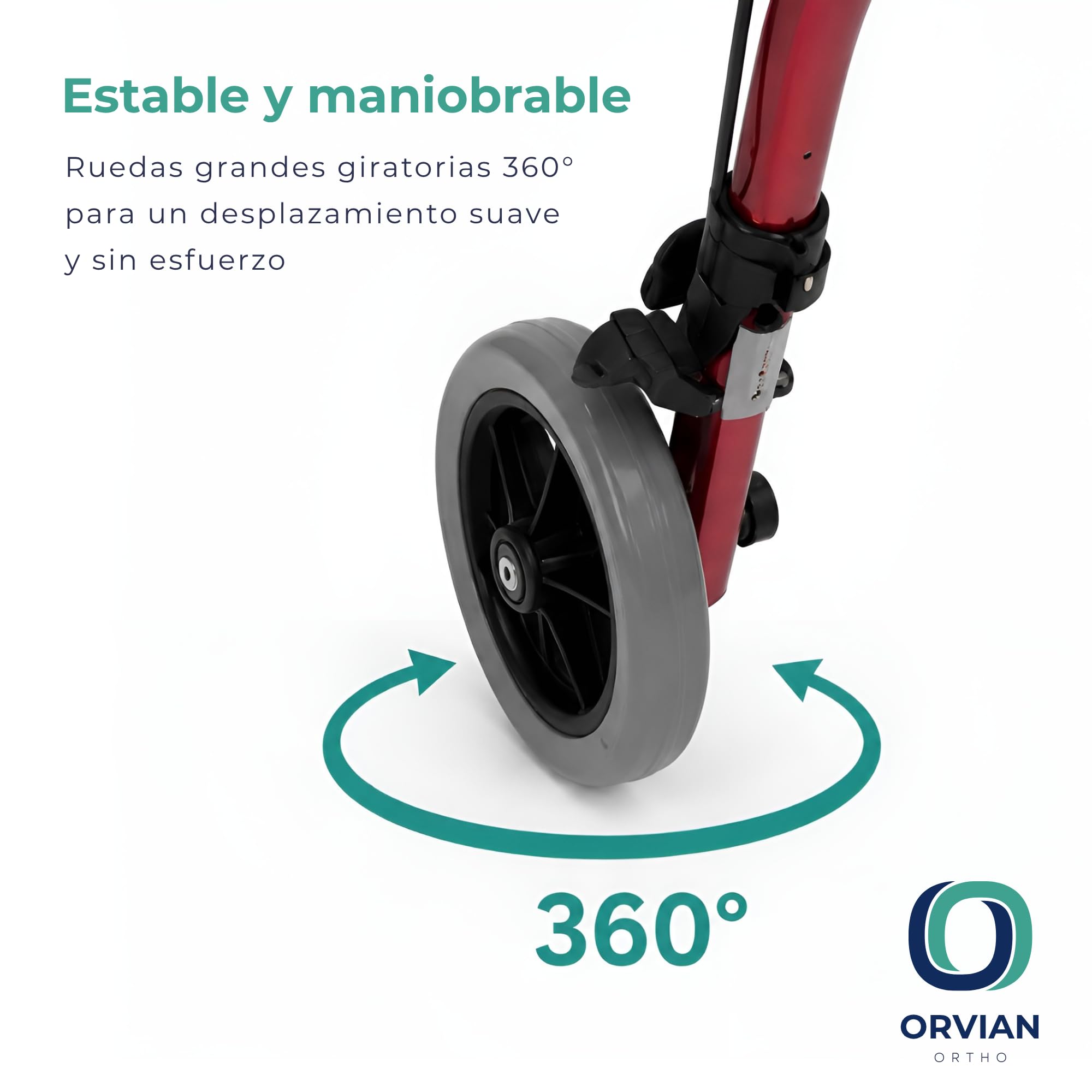Andador para Ancianos Plegable con Frenos. Andador para Adultos con 4 Ruedas, Altura Regulable, Asiento Acolchado y Cesta. Caminador Estructura de Aluminio Ligero y Resistente. Hasta 136 Kg