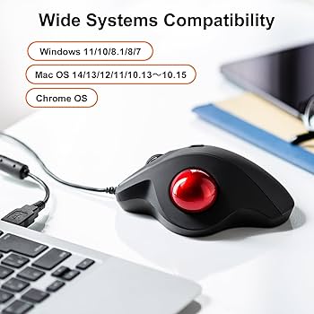 まうす Amazon.com: SANWA Wired Ergonomic Trackball Mouse, Optical