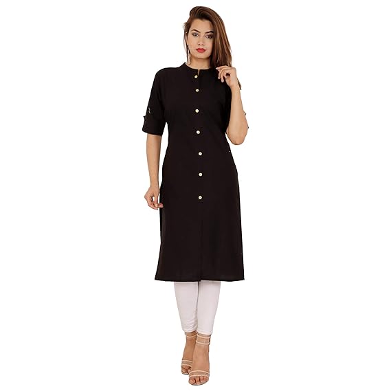 Pure black kurti Outlet