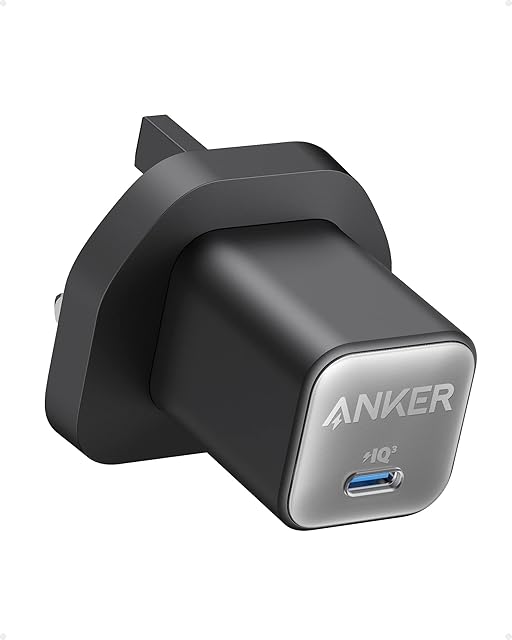 Anker Usb C plug, 511 Charger (Nano 3), USB C GaN Charger, PIQ 3.0 PPS Fast Charger, Anker Nano 3 for iPhone 14/14 Pro/14 Pro Max/13 Pro/13 Pro Max, Galaxy, iPad (Cable Not Included)