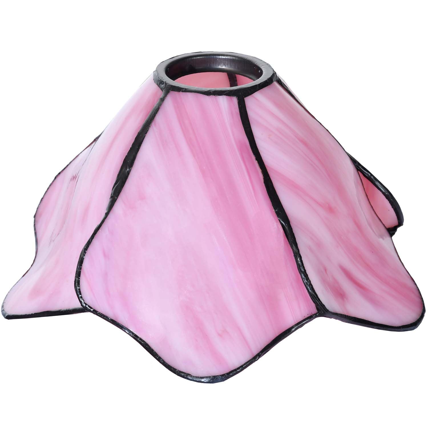Bieye S10810 Tiffany Style Staind Glass Flower Lampshade for E26