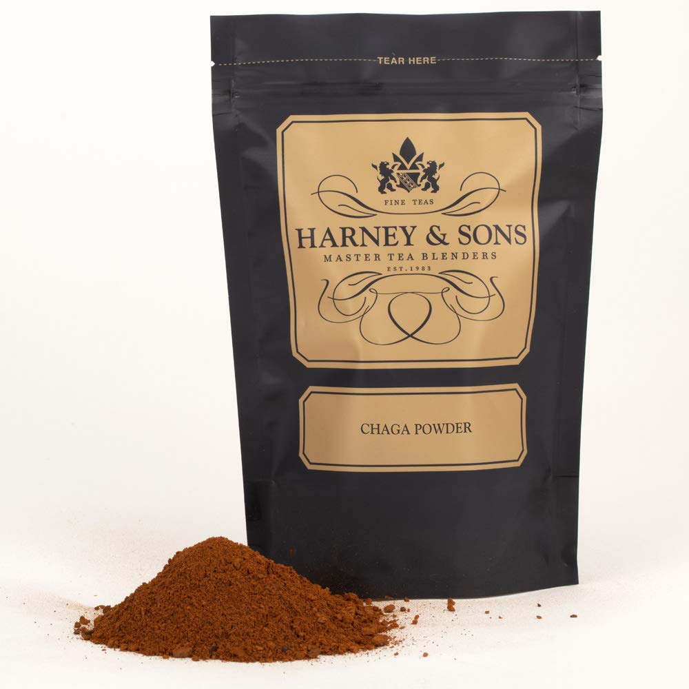 Harney & Sons Chaga Mushroom Loose Tea In 6 Oz Bag, Chaga Mushroom, 6 Oz