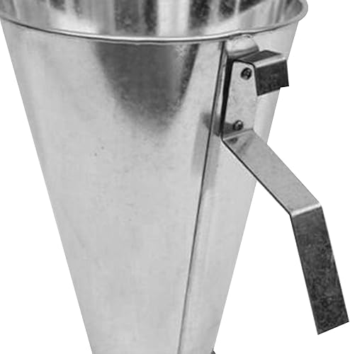 Miniatura 7 de Cono de retención de aves de corral para matar cono de pollo, herramienta portátil para matar, hierro fácil de usar, accesorios embudo desplumador