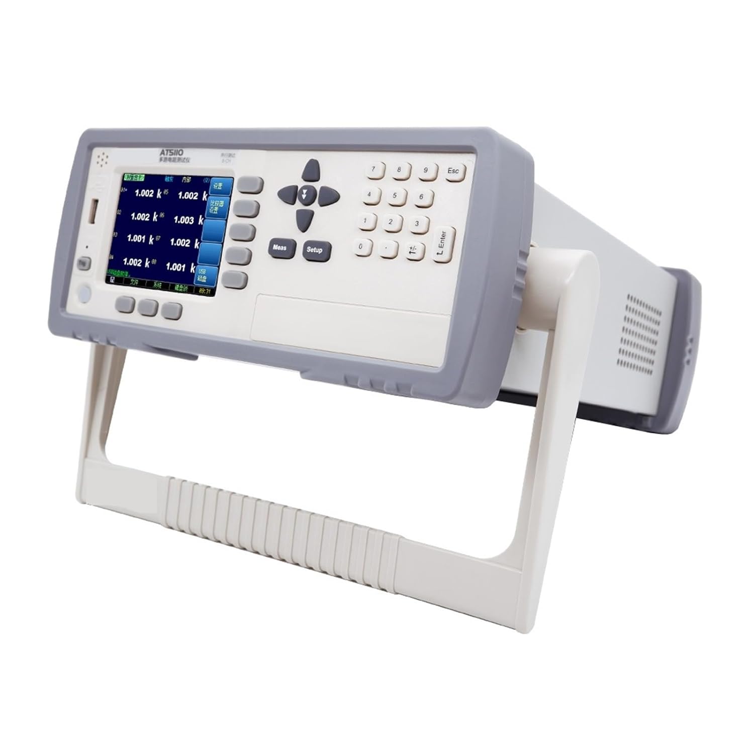 Capacitance Meters, At5110 0.05% Accuracy High Speed Test Multi-Channel Dc Resistance Meter