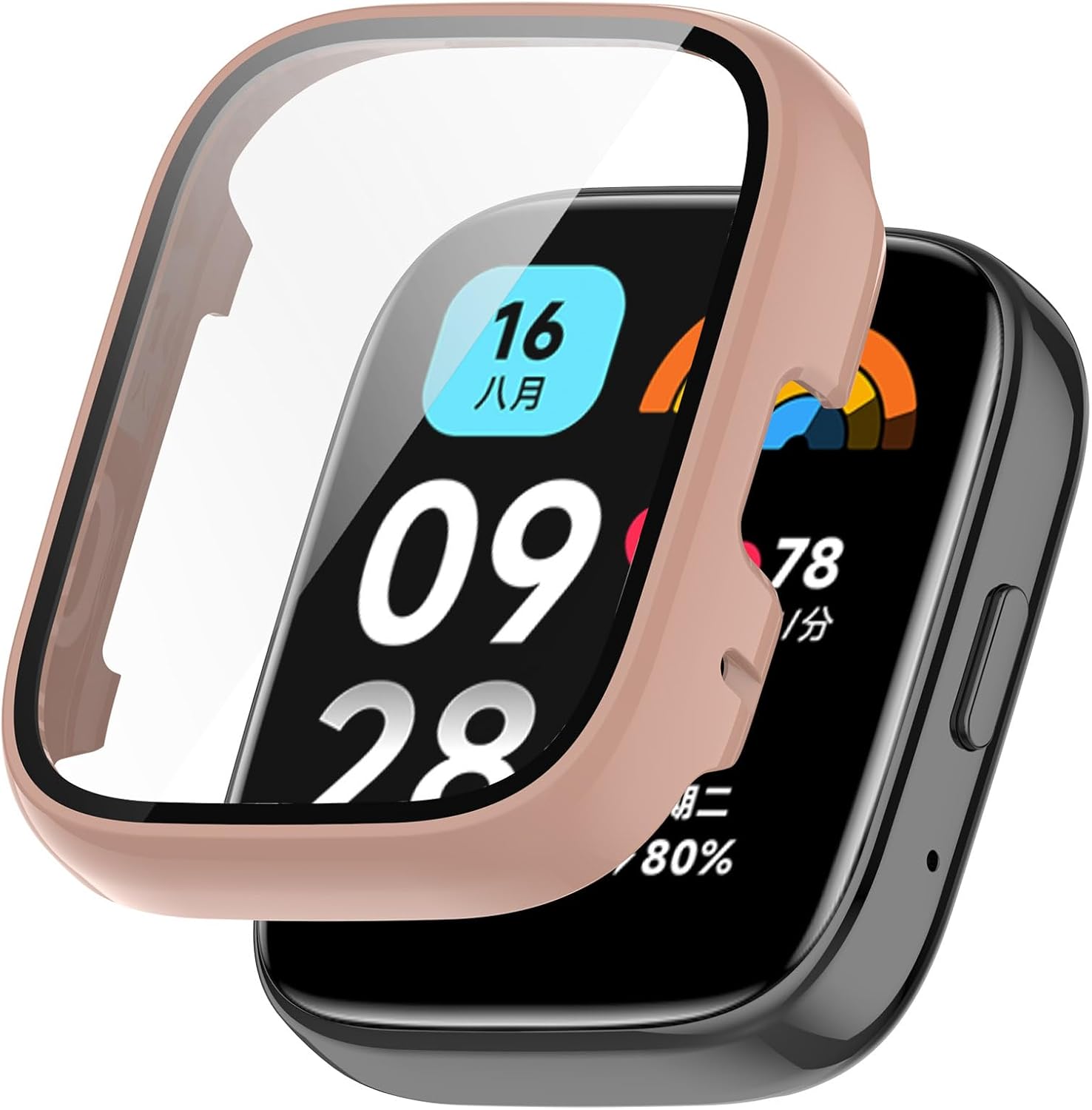 Funda protectora de pantalla de reloj de cobertura completa de PC