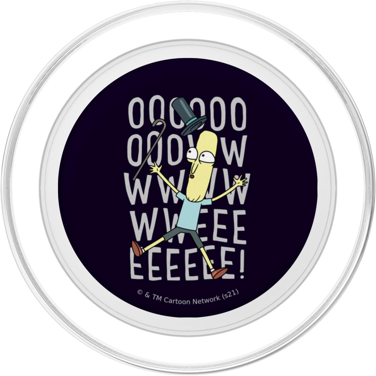 Rick and Morty Oowweeeee PopSockets PopGrip for MagSafe
