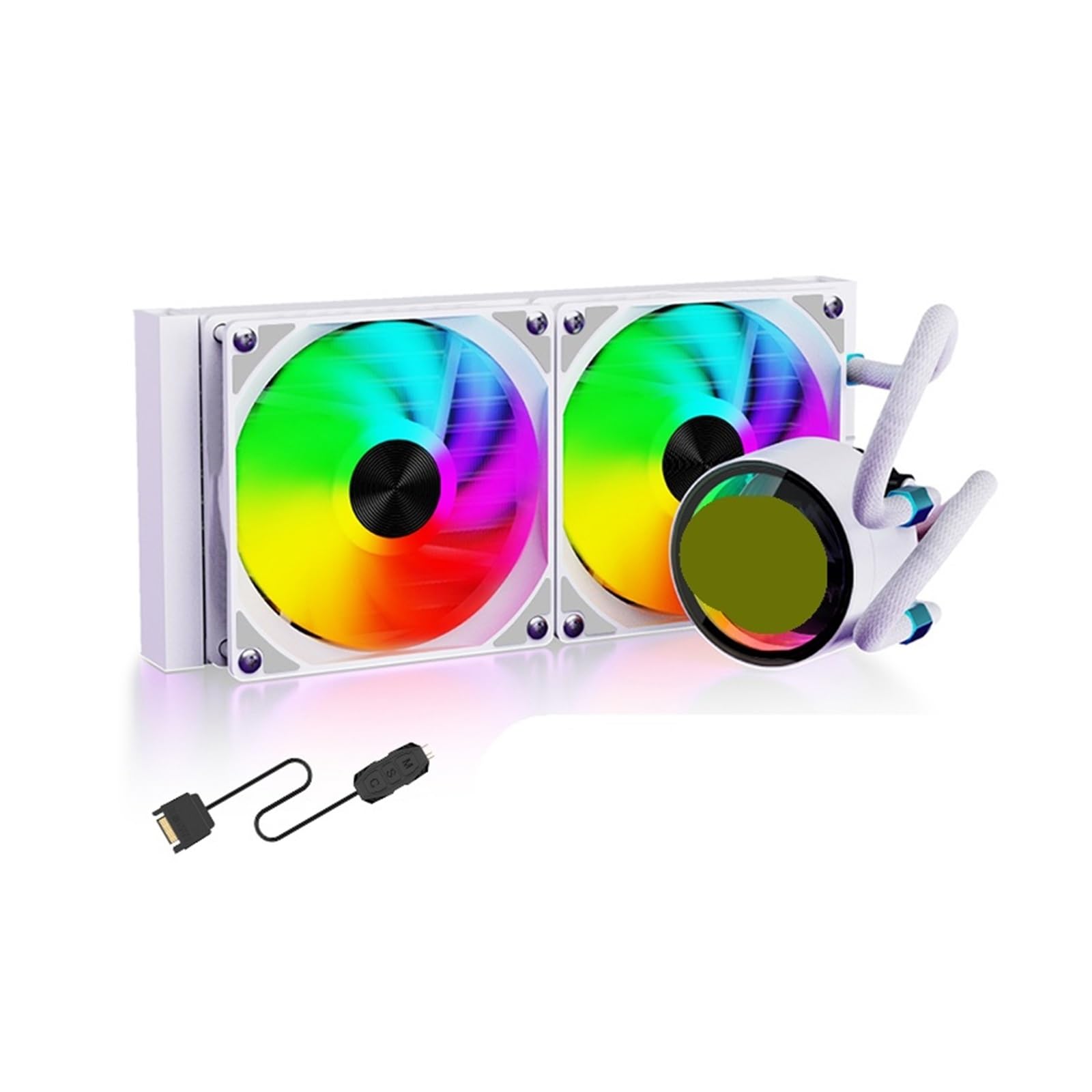 Refroidisseur d'eau CPU 240mm liquide radiateur RGB ventilateur 1700 AM5 AM4 TM240