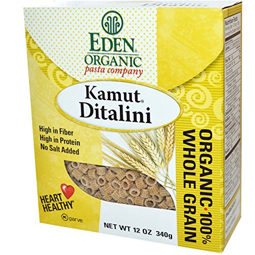 Eden Foods, Organic Kamut Ditalini, 12 oz (340 g) -- 2PC