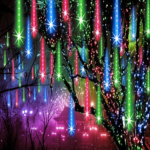 Amazon – ZPQBEYE 24-Tube 576-LED Meteor Shower Christmas Lights - image 8