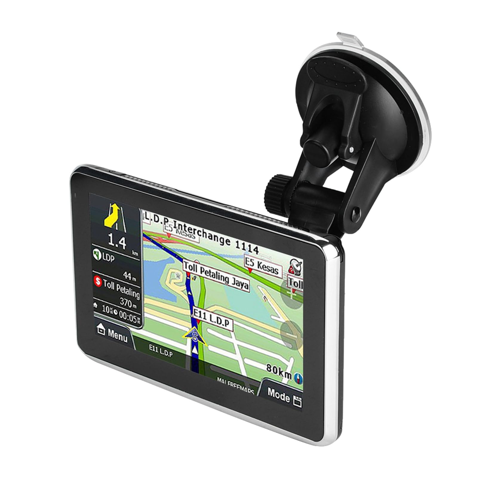 aqxreight Navigation GPS, Navigateur Universel de Voiture à écran Tactile de 5 Pouces Navigation GPS DDR256M 8G MP3 FM Europe Carte 508