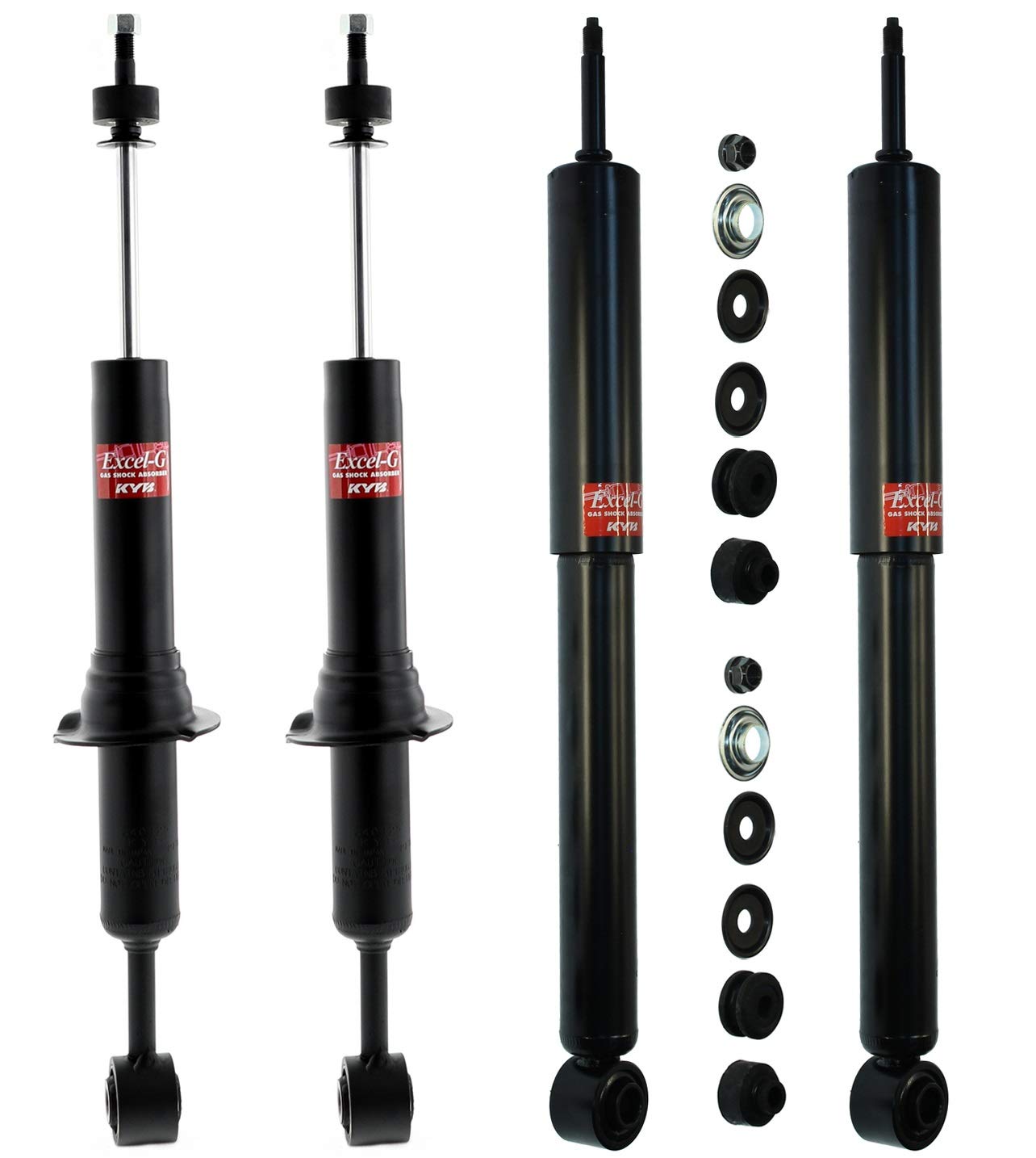 Amazon.com: NEW Front Struts & Rear Shocks Absorbers for