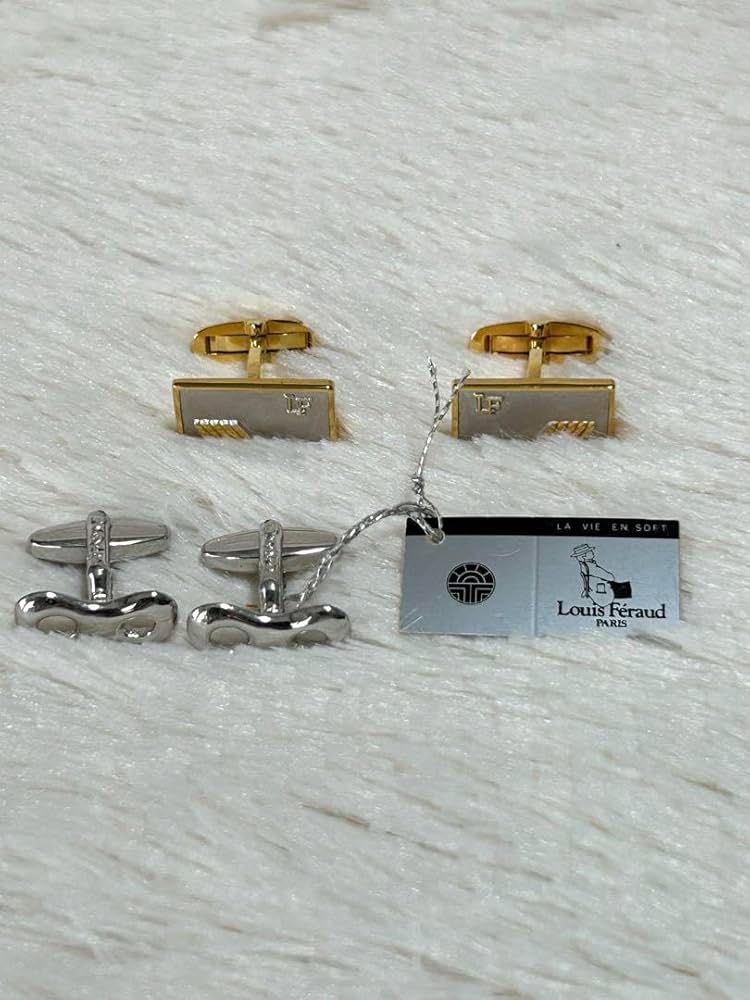 【合馬公式アカウント】美品 Louis Féraud ルイフェロー Amazon.co.jp: Louis Feraud ルイ.フェロー カフスボタン