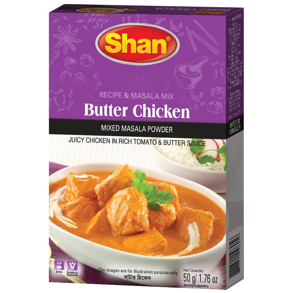 Shan Spice Mix for Butter Chicken, 1.76 oz ℮ 50 g (B01IJXV8QO) Amazon Price History, Amazon Price Tracker