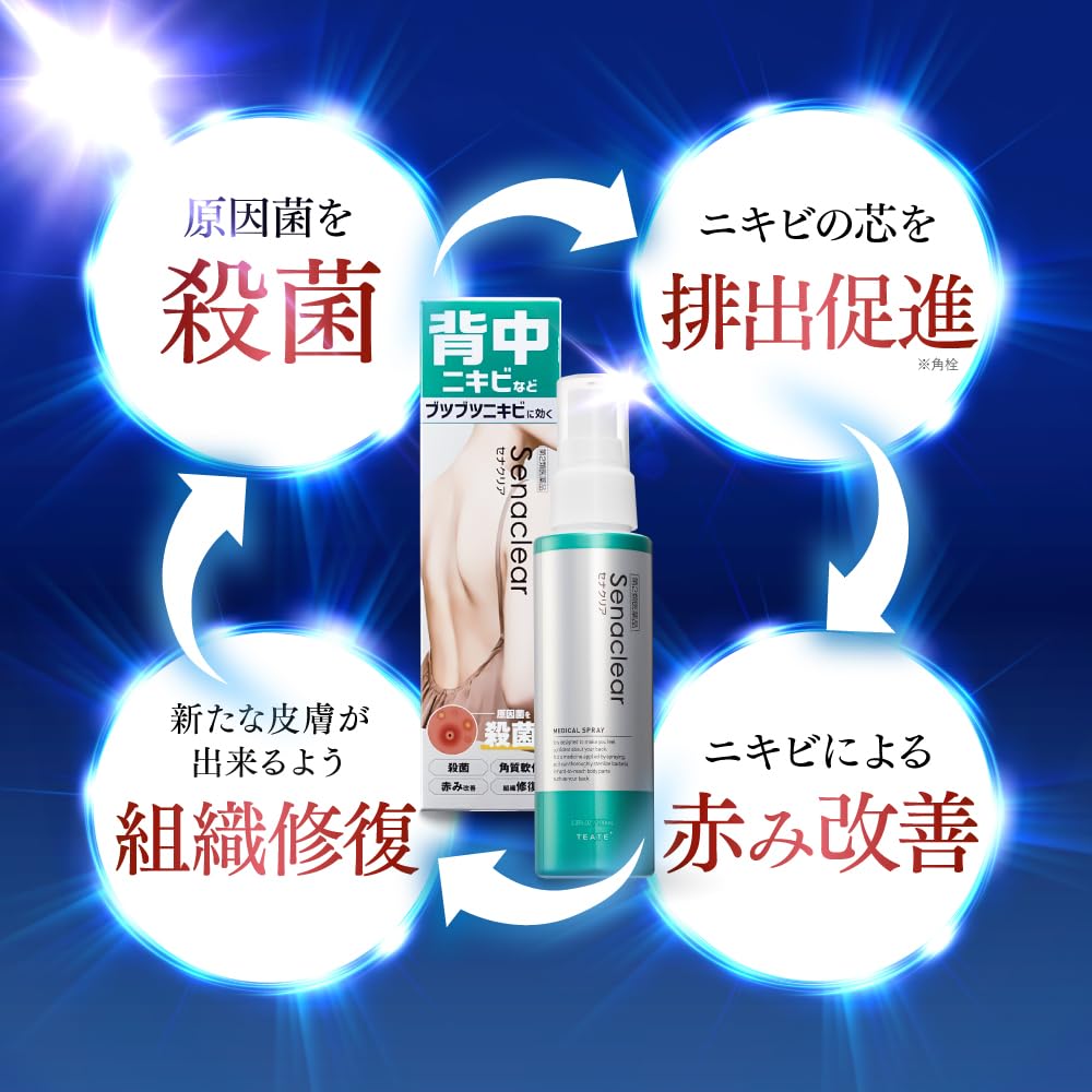 Amazon | 【第2類医薬品】セナクリア 100ml | セナクリア | ニキビ改善