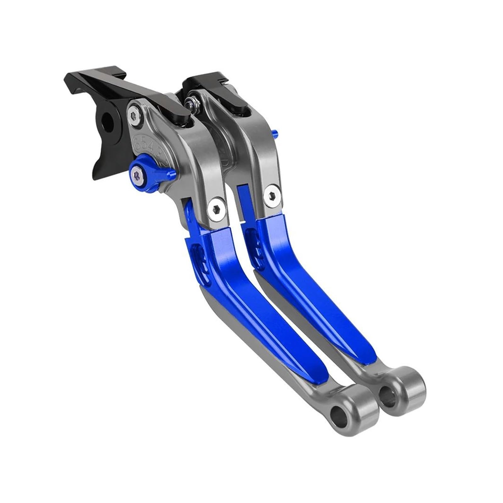 Rvevfbkbal O Handle Levers Handbrake Brake Clutch Lever For Tdm850 Tdm 850 1991-2002 Adjustable Folding Extendable(O)