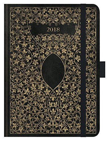 Premium Timer Big "Antik - Schwarz" 2018: Hochwertiger Buchkalender. Terminplaner mit Wochenkalendar Premium Timer Big "Antik - Schwarz" 2018: Hochwertiger Buchkalender. Terminplaner mit Wochenkalendar