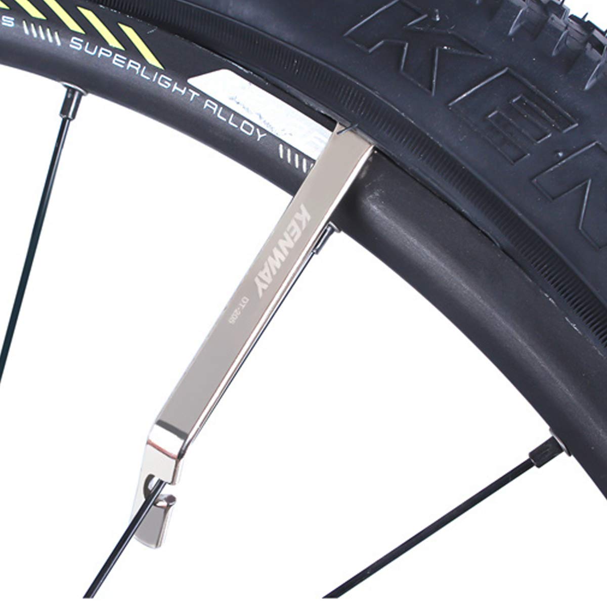 Fututech Reparatiegereedschap van roestvrij staal voor mountainbike, racefiets, scooter, elektrische scooter, BMX, elektrische fiets, bandengereedschap (1 stuk