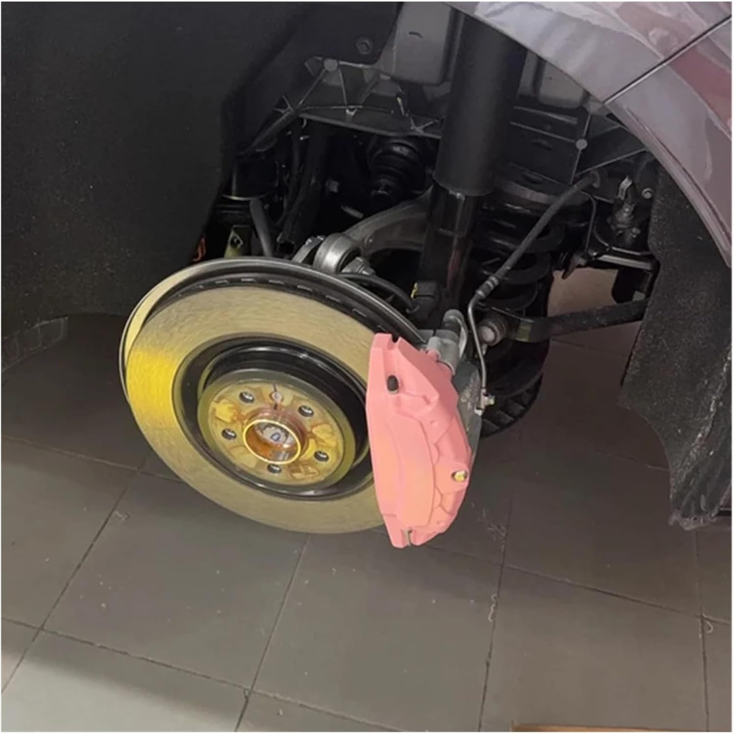 for Zeekr 007/007 GT 2023 2024 2025 Brake Caliper Cover Aluminum Alloy Modified Wheel Hub Protection Decorative Accessories(380 06)