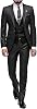 Men's One Button Suit Three Pieces Peak Lapel Wedding Groom Tuxedos Prom Casual