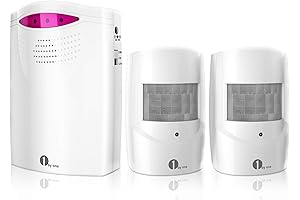 Wireless Driveway Alarm System with Extended Range for Enhanced Home Security