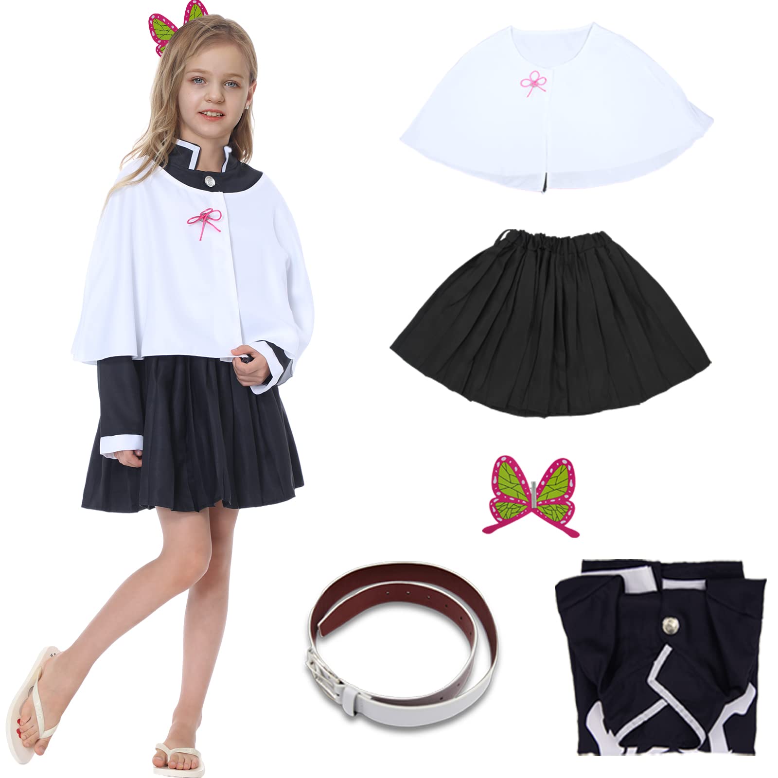 Anime Cosplay Costume kimono Christmas Thanksgiving Day Cloak Outfit Halloween Dress Uniform for Kids and Adults