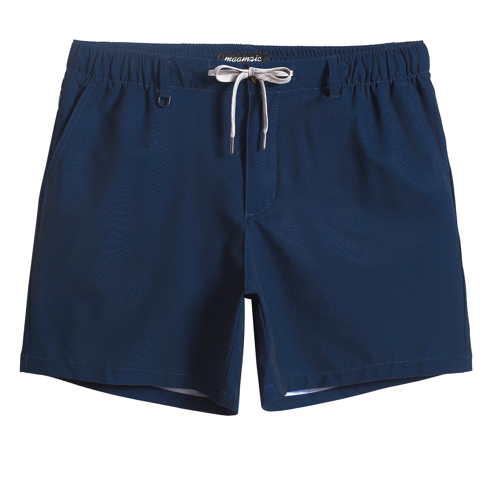 MaaMgic Shorts Herren,Kurze Hosen Herren Mit elastischem Bund Atmungsaktiv Schnelltrocknend, Stretchy & Knitterfrei Verstellbare Zugschnur 6 Taschen für Outdoor,Strand, Reisen,Wanderhose