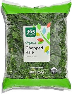 Reduced Shelf Life, 365 by Whole Foods Market, Organic Chopped Kale, 12 oz