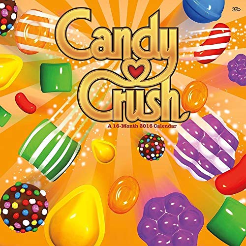 Candy Crush 2016 Wall Calendar by Trends International