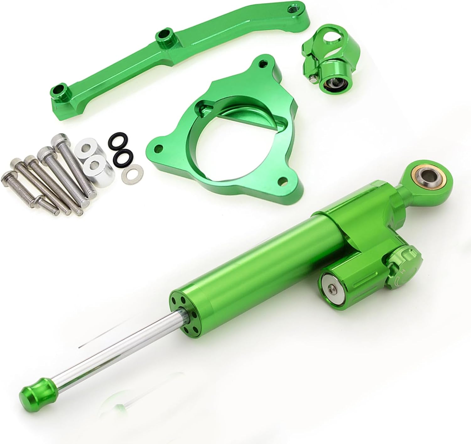 Fit For Z800 Z 800 ZR800 2013 2014 2015 CNC Motorcycle Steering Damper Stabilizer Buffer Control Bar with Mounting Bracket Support Kit Full Set