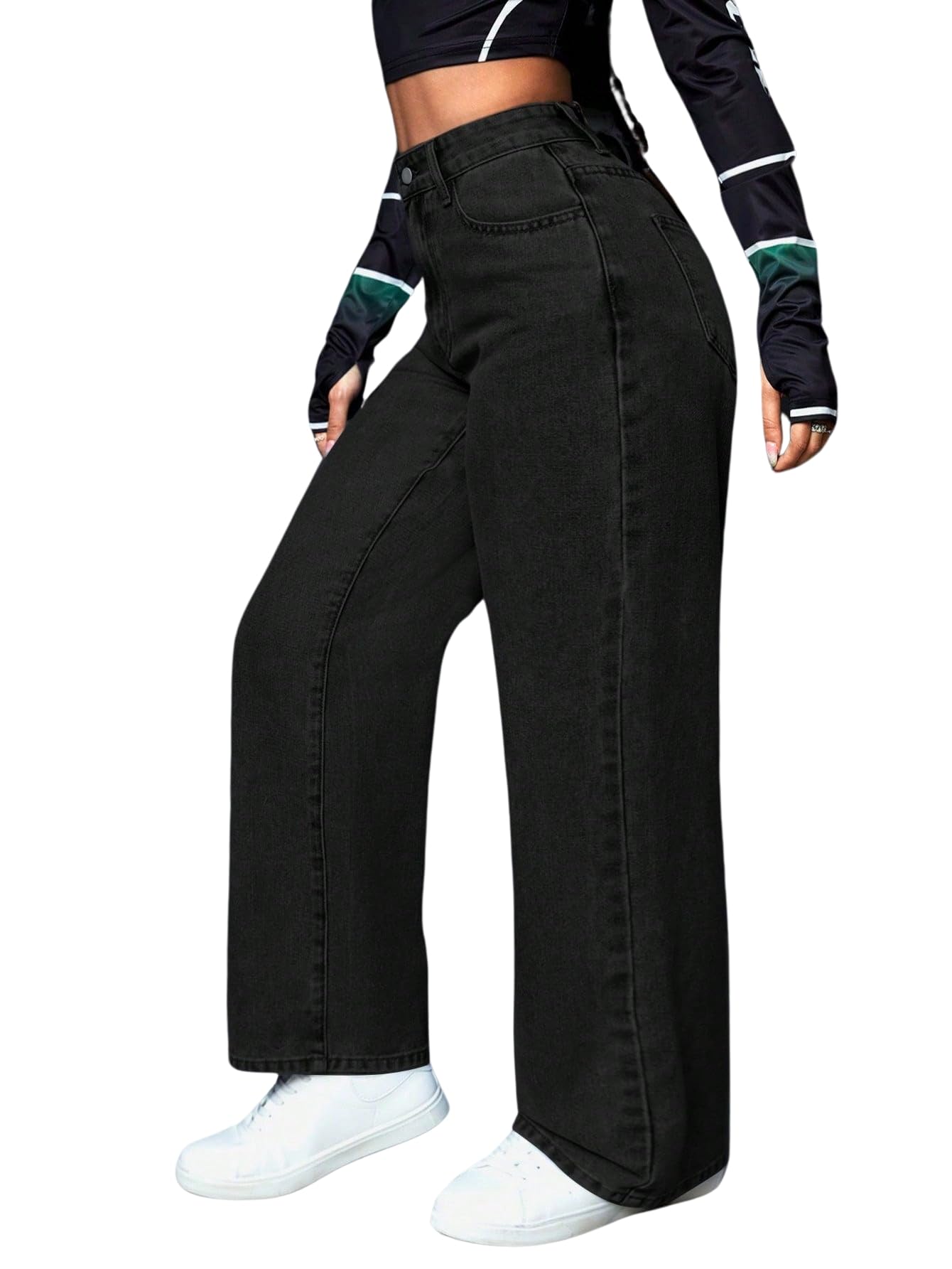 glossia Baggy Jeans for Women || Loose Jeans for Women Stylish || High Rise Jean's Women's || Wide Leg Jean's for Women's || Straight Jean,s for Woman || Jean,s Pant for Woman (B0DXFPHZ27)-picture-36