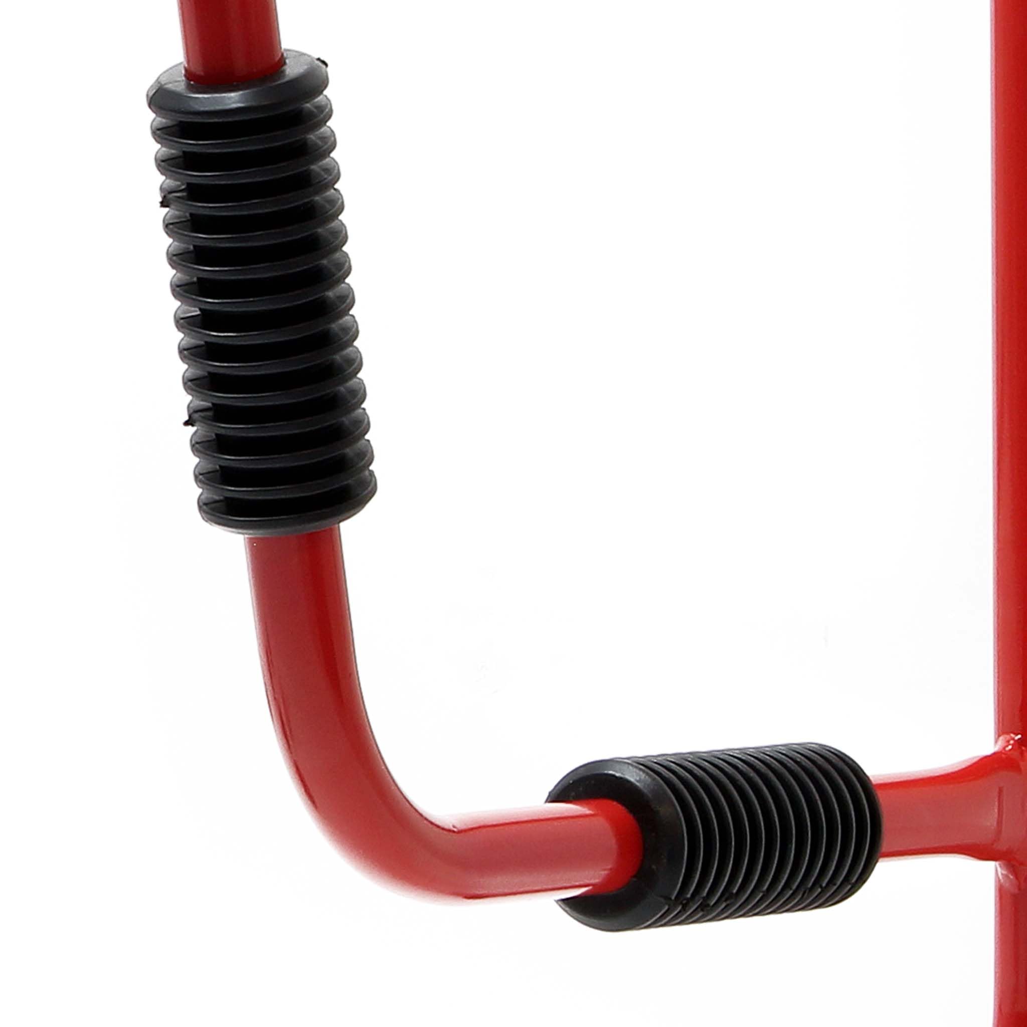 Uchwyt ścienny Wiltec o udźwigu do 80 kg, hak ścienny do kajaków, kanoe, SUP i innych, wieszak ścienny z antypoślizgowymi gumowymi podkładkami