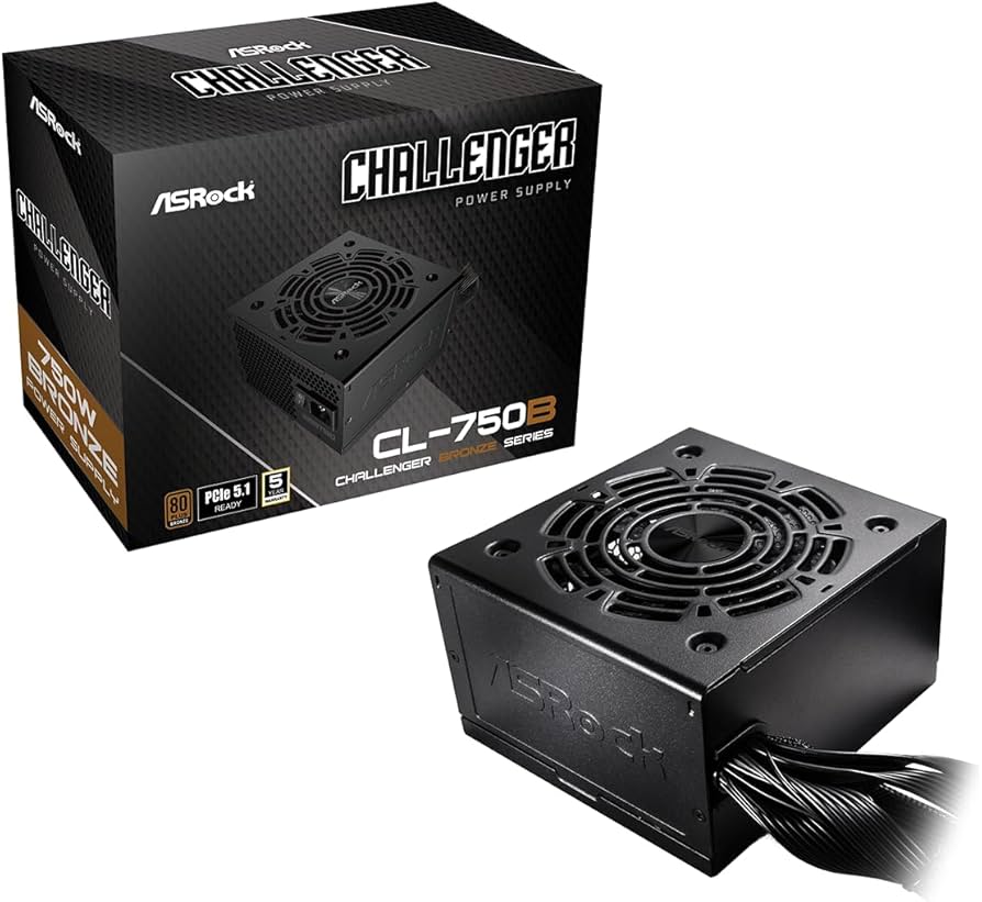 Amazon.com: ASRock Challenger Power Supply 750W ATX 2.52 120mm