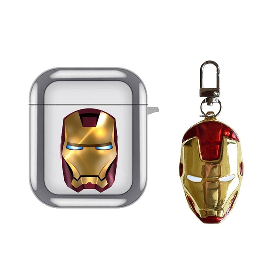 AirPods Pro 本体/充電器/アイアンマンケース付 Amazon | Airpods Proケース アイアンマン マーベル MARVEL Iron