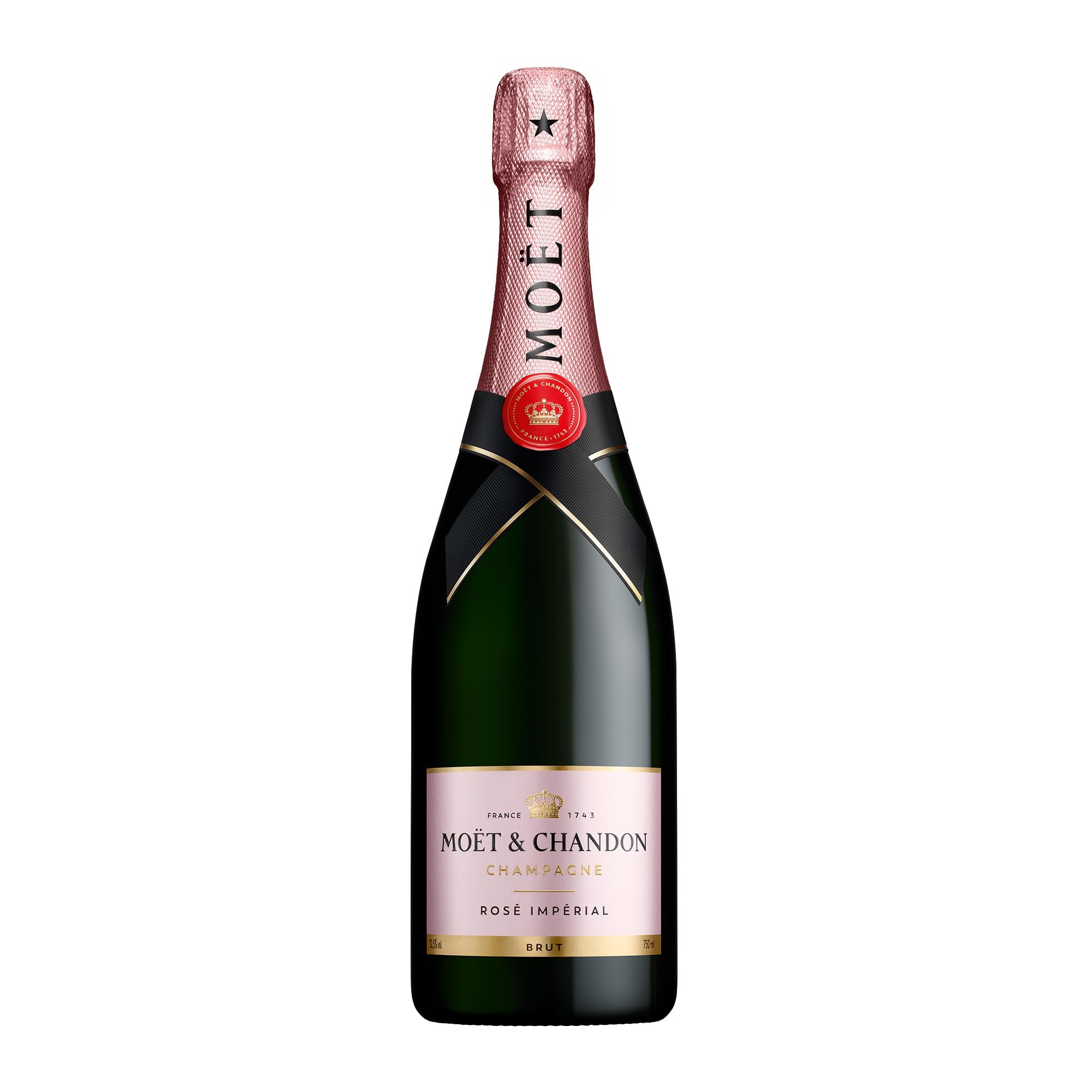 Moët & Chandon Rosé Impérial Champagner in Geschenkverpackung, 0,75L