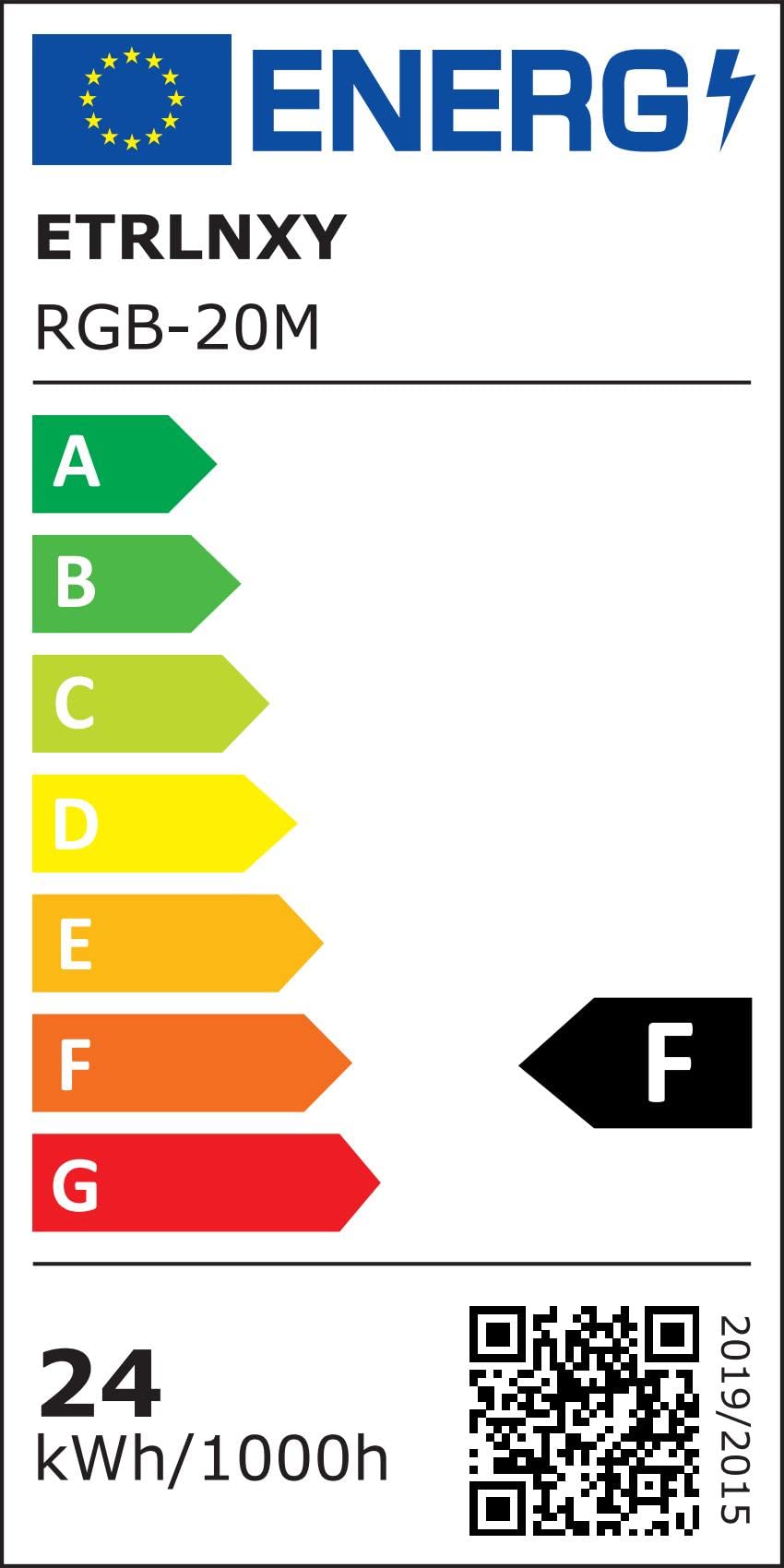WiFi Striscia LED 30 Metri, RGB Smart Strisce LED con Telecomando, tuya App Controllato, Sincronizza con la Musica, Funziona con Alexa Google Assistant, Luci LED Colorate per Casa,Cucina,Bar