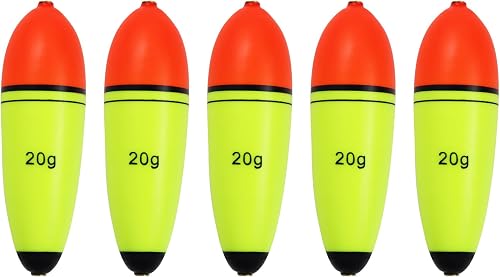 Slip bobber, Yellow & Red