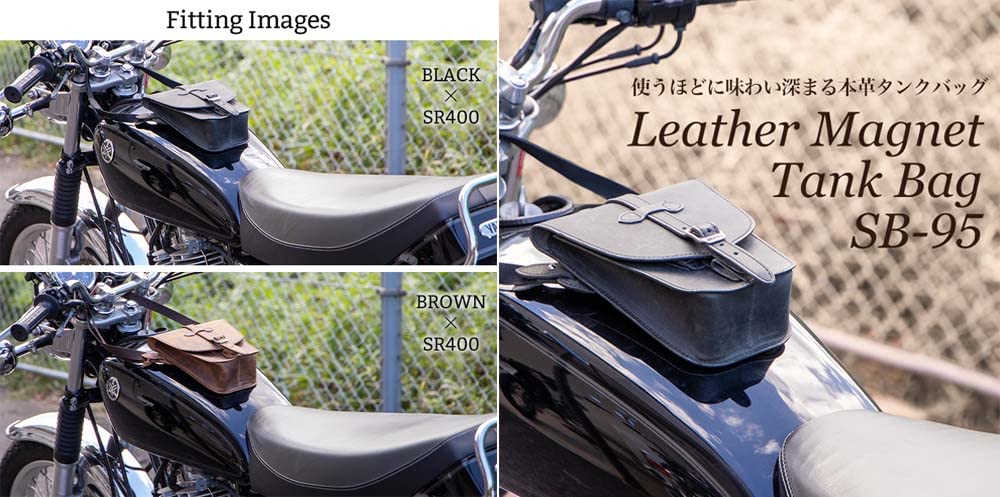 Amazon | デグナー(DEGNER) レザー マグネット タンク バッグ LEATHER 