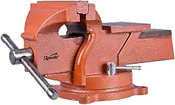 Sparta Torno/Morsa De Bancada 8' (200 Mm) Giratória Com Bigorna