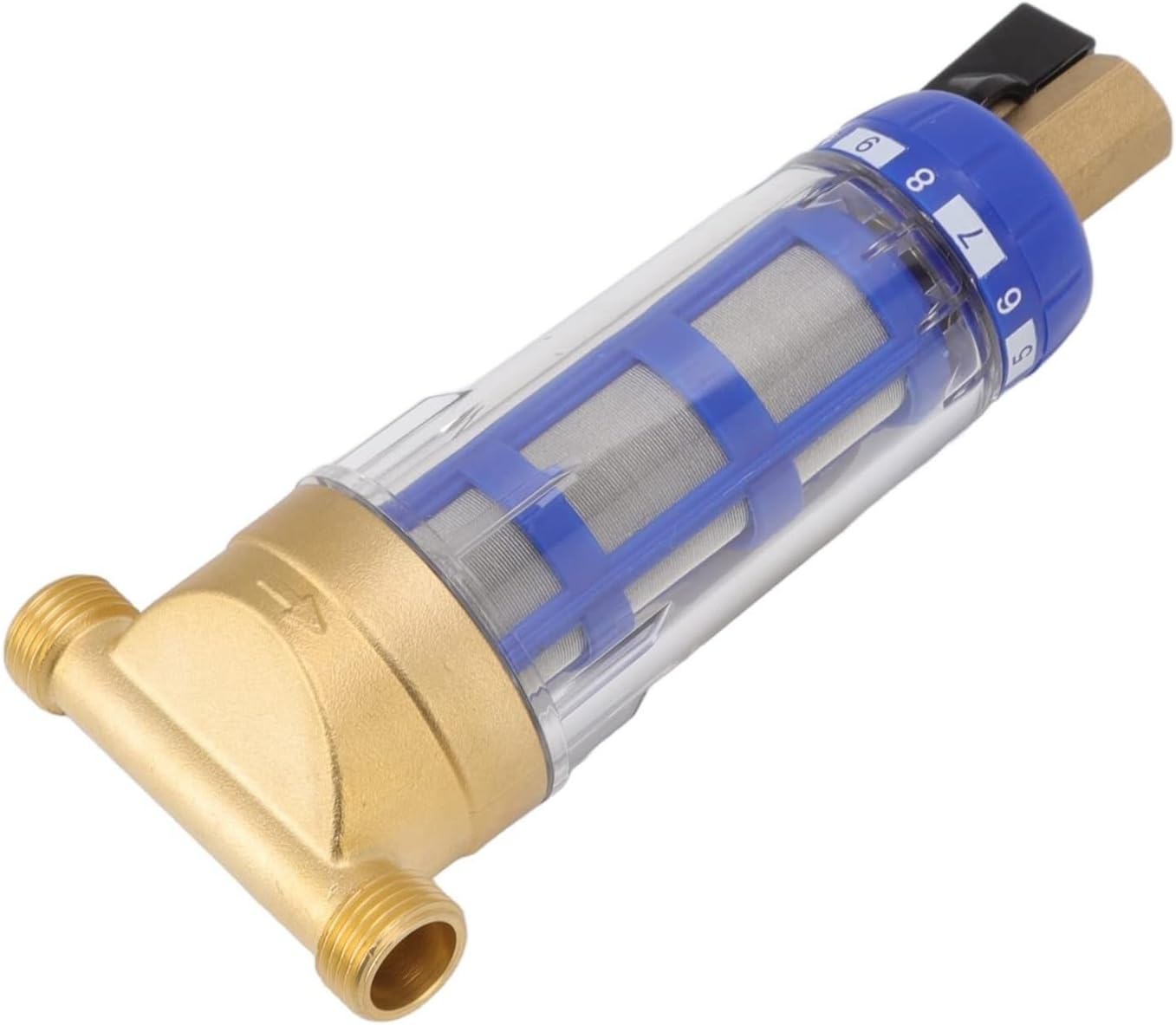 Whole-house water purification solution | G1/2-inch cyclone sedimentation filter | Suitable for washing machines, heaters