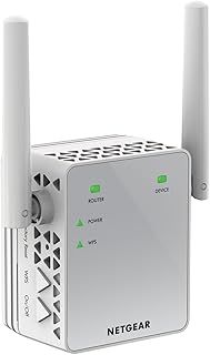 NETGEAR WiFi Range Extender EX3700 - Coverage up to 1000 sq.ft. and 15 Devices with AC750 Dual Band Wireless Signal Booster & Repeater (up to 750Mbps Speed), and Compact Wall Plug Design