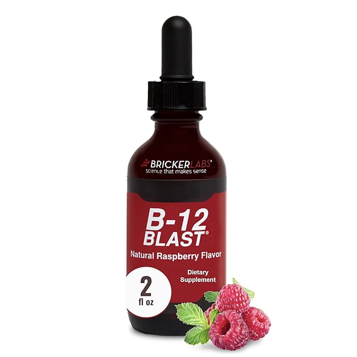 Buy Bricker Labs B12 Blast Liquid Vitamin B12 and Folic Acid