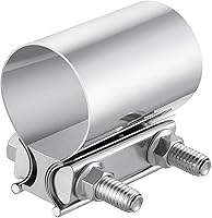 Vista 1 de EVIL ENERGY - Abrazadera para manguito de escape de acero inoxidable.