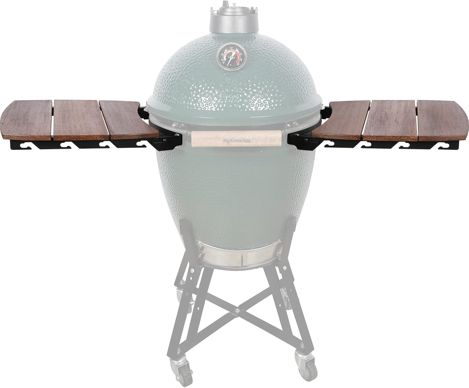 Dracarys Bamboo Side Shelves for Big Green Egg,3 Slat