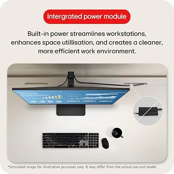 LG 27BA450 27 Inch Home & Office Monitor, Full HD IPS, Adjustable Stand