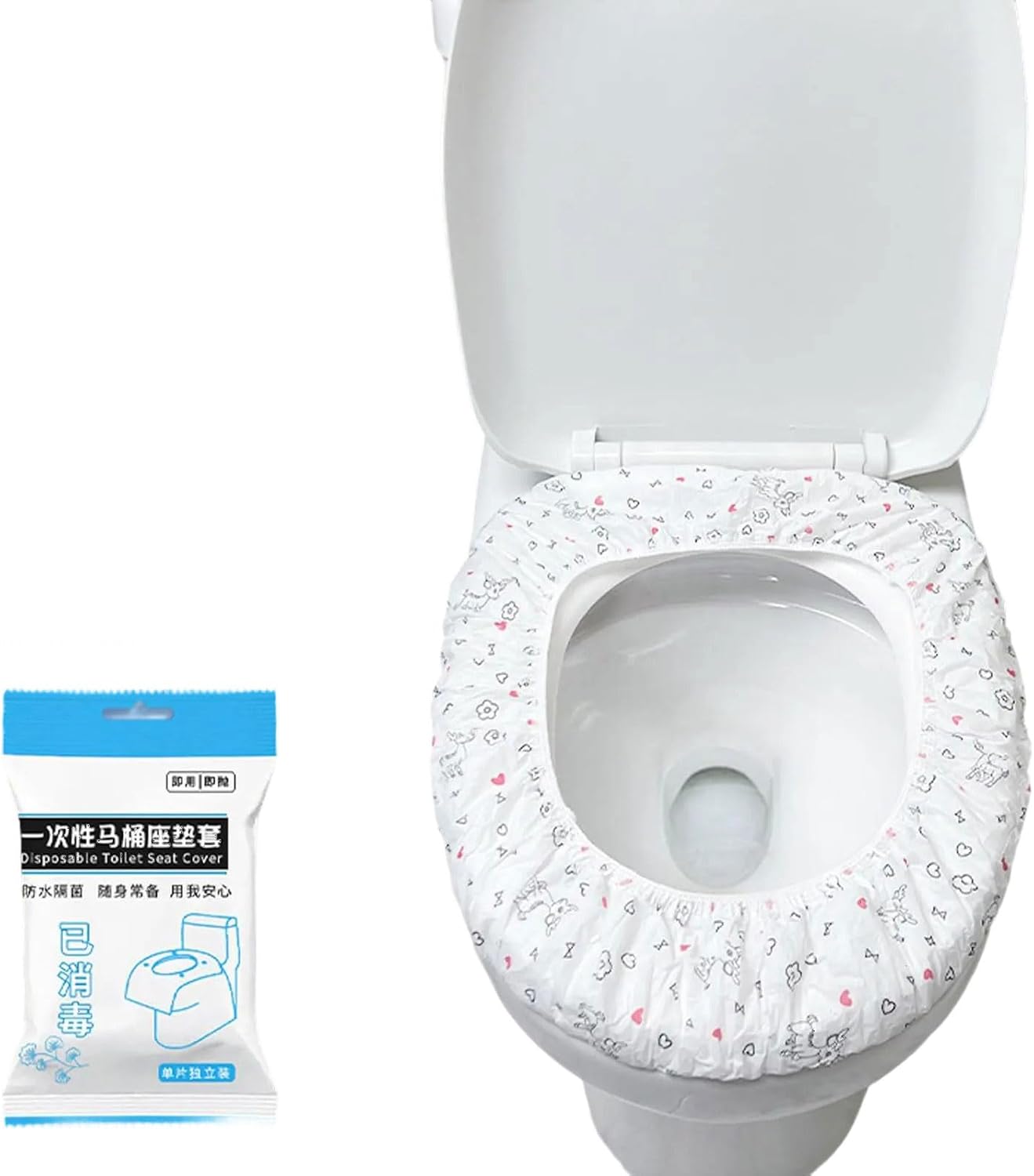 100Pcs Travel Friendly Single Uses Toilet Seat Covers For Pregnant Women And Hygiene Sensitive Users In Public Space Travel Toilet Seat Cover