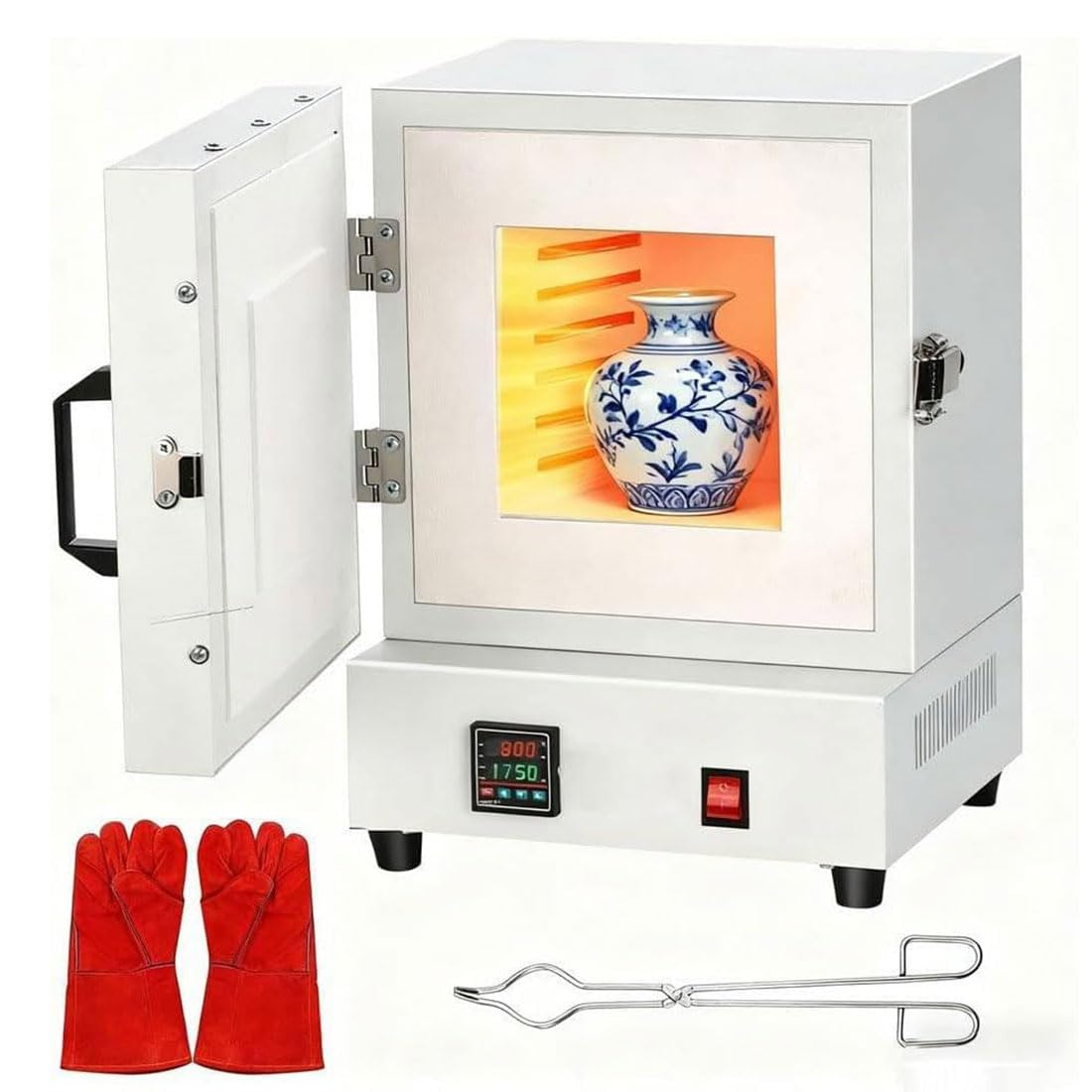Four de moulage de bijoux 2000W avec réglage précis de 0 à 2102 °F